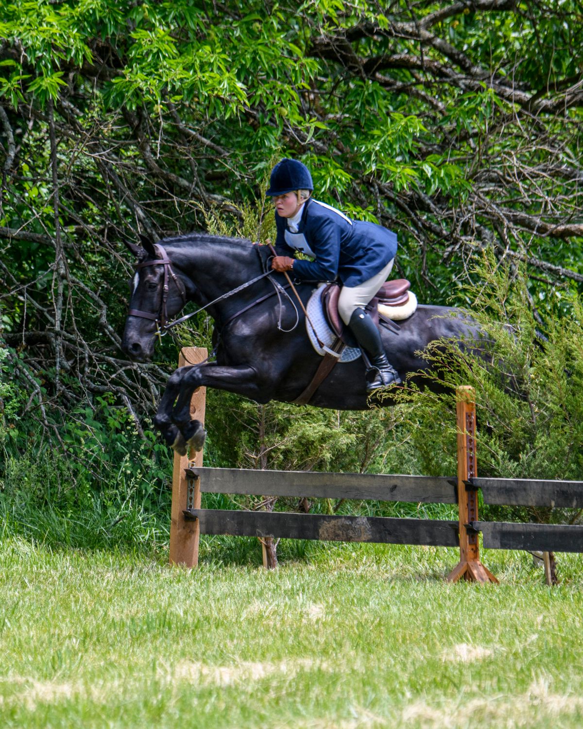 Hufflepuff and Rachel Wilkoski, on course in the Hunters