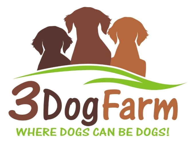 3 dog farm logo